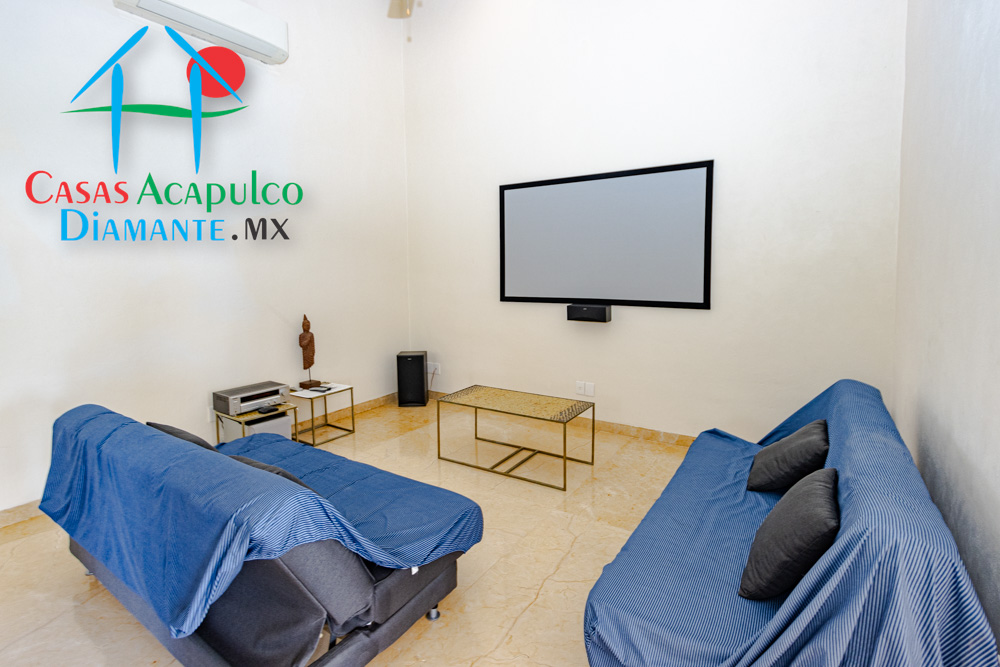 Real Diamante Villas del Sol, Villa Bonita - Sala de televisión 2